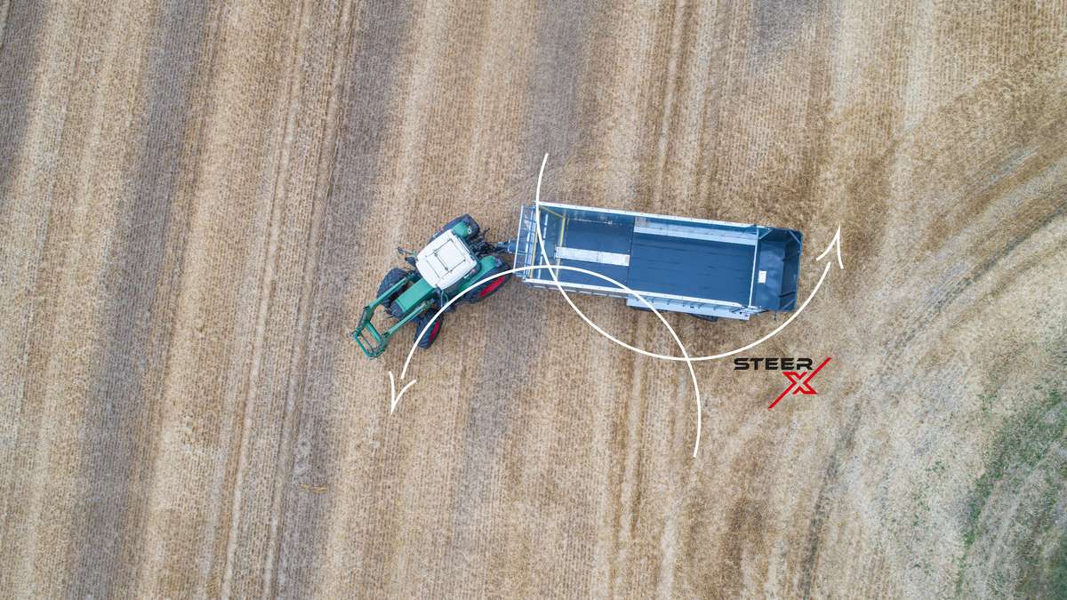 Fliegl SteerX A new dimension of maneuverability
